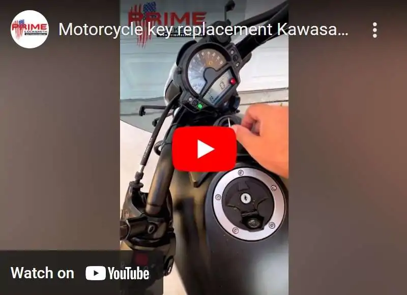 Kawasaki Motorcycle Keys