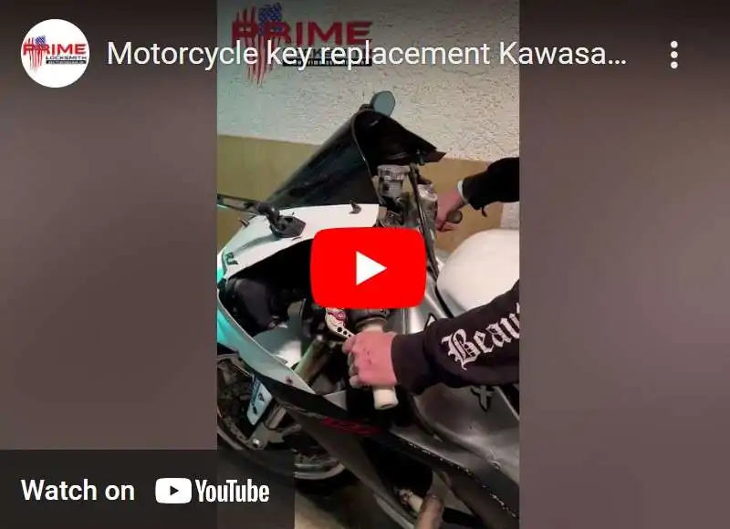 Kawasaki Motorcycle Keys